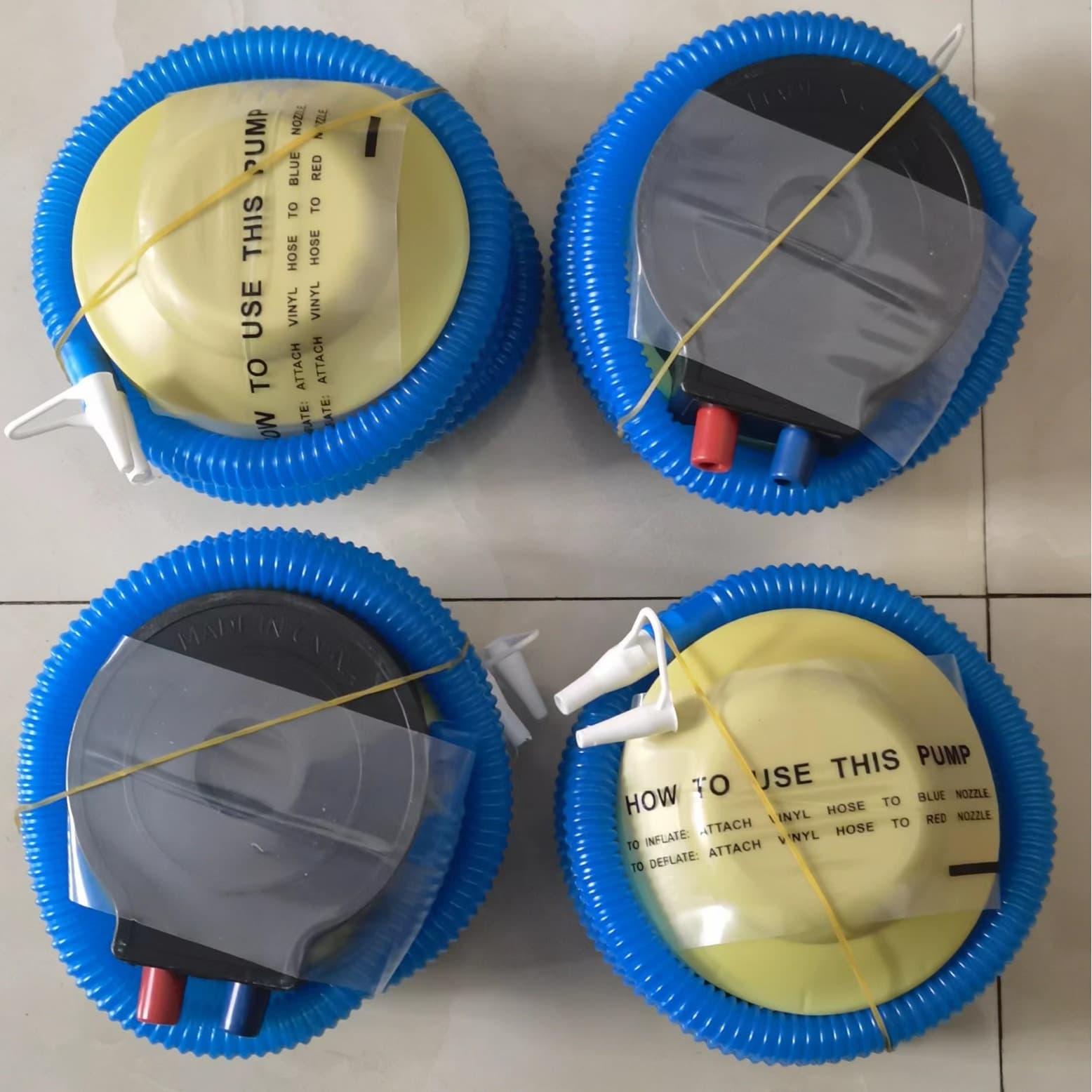 Multi-purpose Convenient Foot-operated Inflator Pump for Swimming Rings, Balloons, and Children's Toys