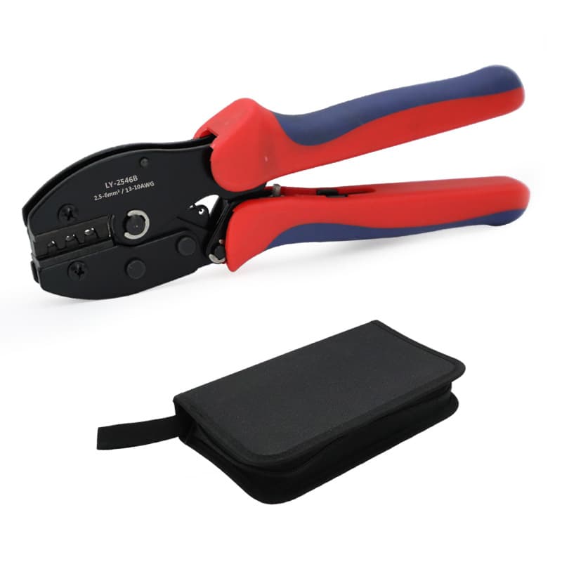 LY-2546B MC4 Solar PV Terminal Crimping Pliers Connector Terminal Wrench Crimp Tool Kit Set