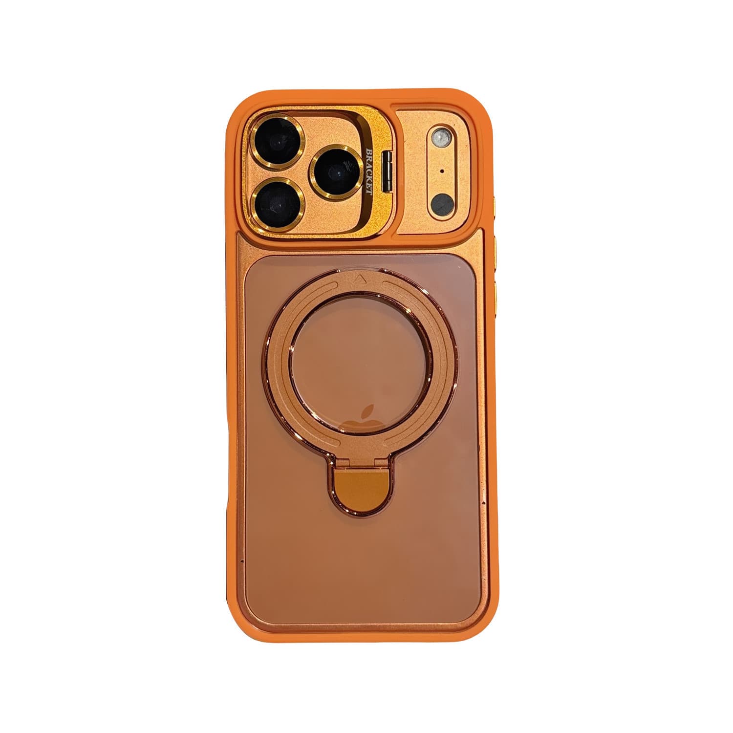 Lens Cover Dual Bracket Compatible with iPhone 17 PRO MAX Phone Case Transparent Acrylic Magnetic Apple 16 Drop Protection