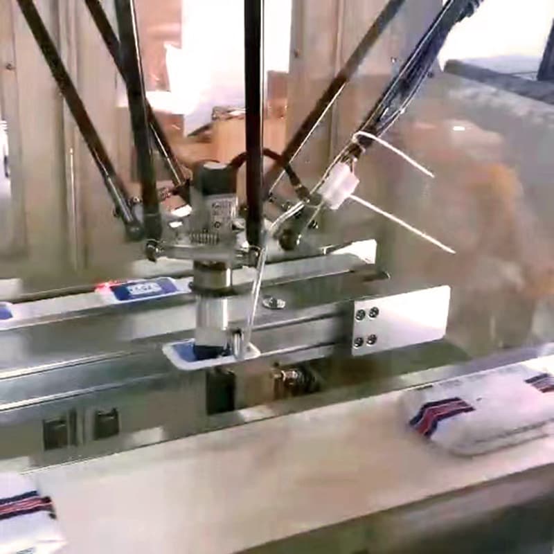 10-Year Manufacturer Parallel Robot for Wet Wipe Automatic Lid Application, High-Speed Sorting Spider Industrial Robotic Arm