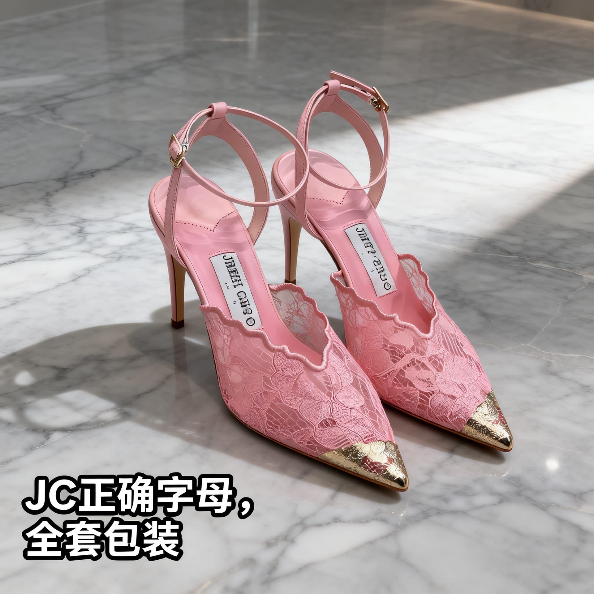 2026 New French Hollow Pointed Lace Stiletto Heel Sandals for Women Versatile Sexy One-Buckle Strap High Heel Sandals