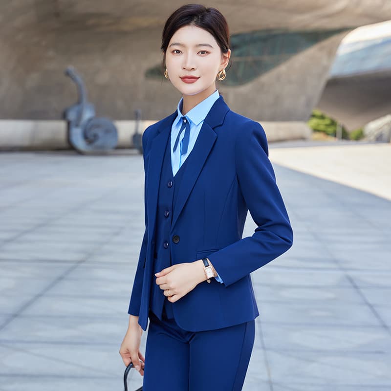Black Western-Style Professional Suit Jacket Women's Fashionable Elegant Workwear Spring Autumn 2023 Seasonal Businesswear