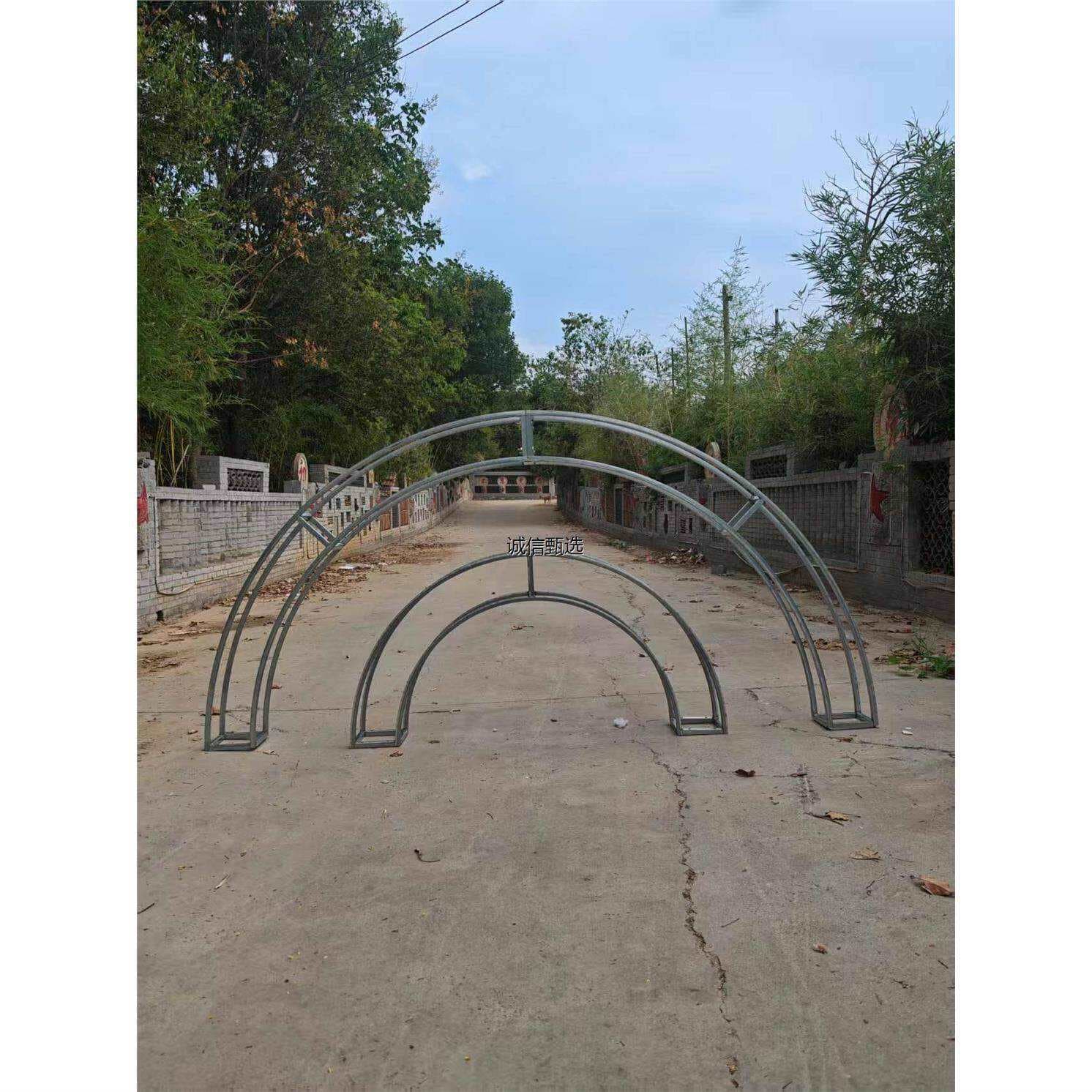Wedding props iron rack semicircular arch arc display rack outdoor wedding decoration door flower stand climbing pergola rack
