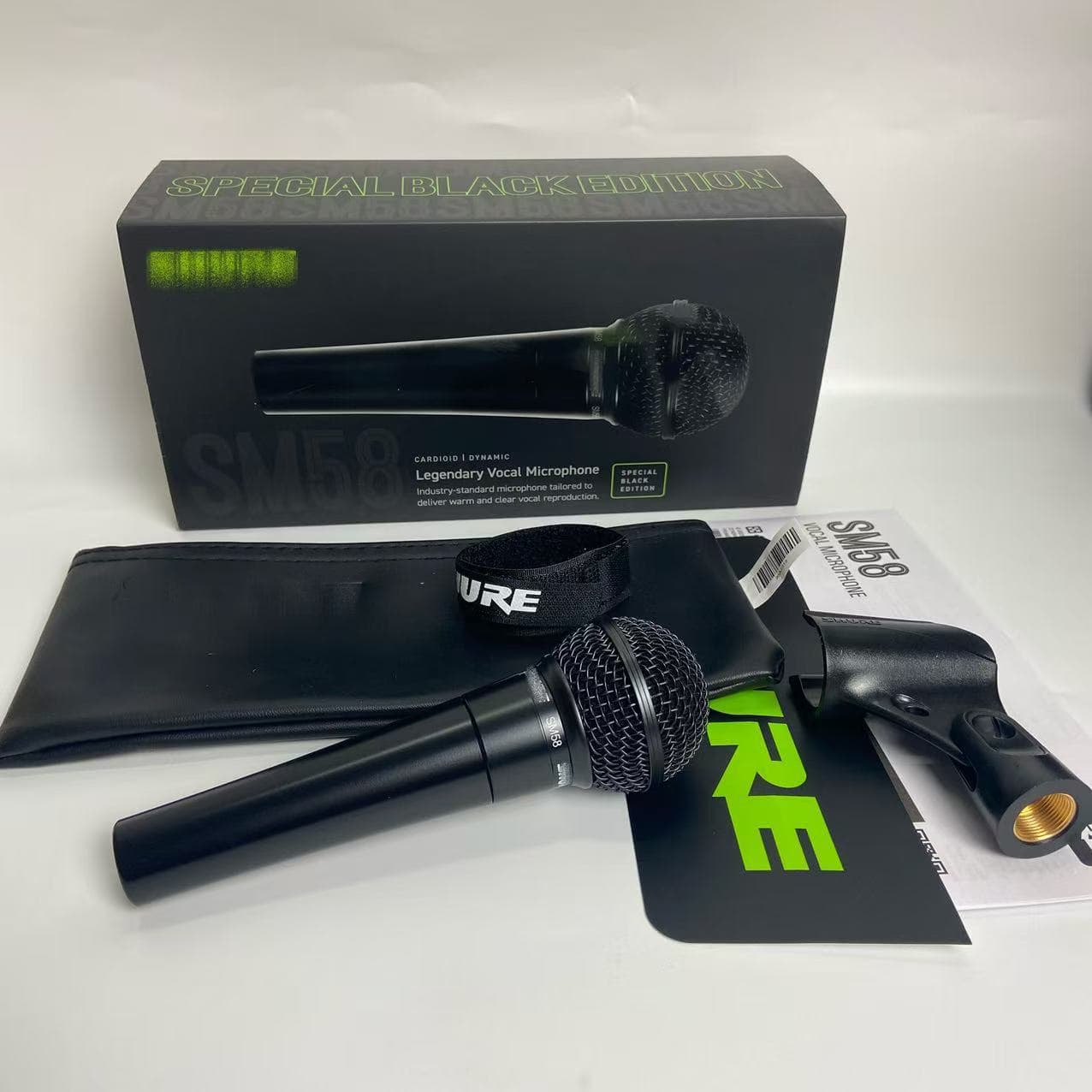 Cross-border Trade Source SM58BLK Wired Dynamic Microphone Black Warrior Anniversary Collector's Edition SM58S Microphone