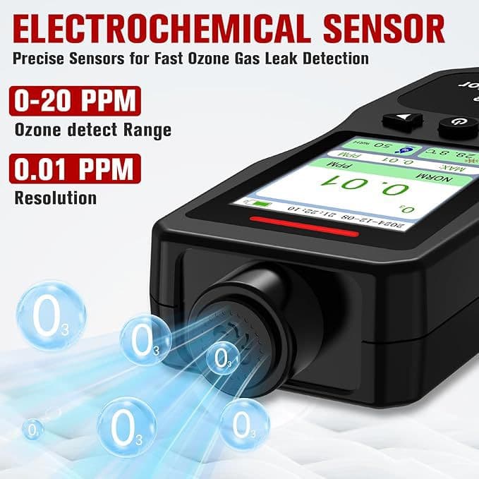 Intelligent Portable Gas Ozone Detector 0-20PPM