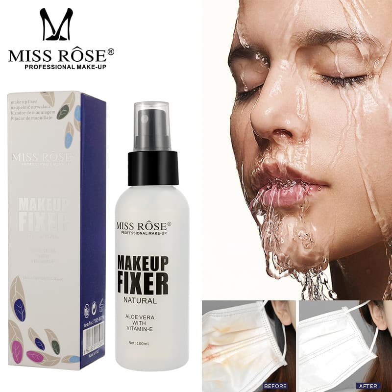 MISSROSE Cross-border 100ml Setting Spray Hydrating Mist Fixx Long-lasting Makeup Setting Spray