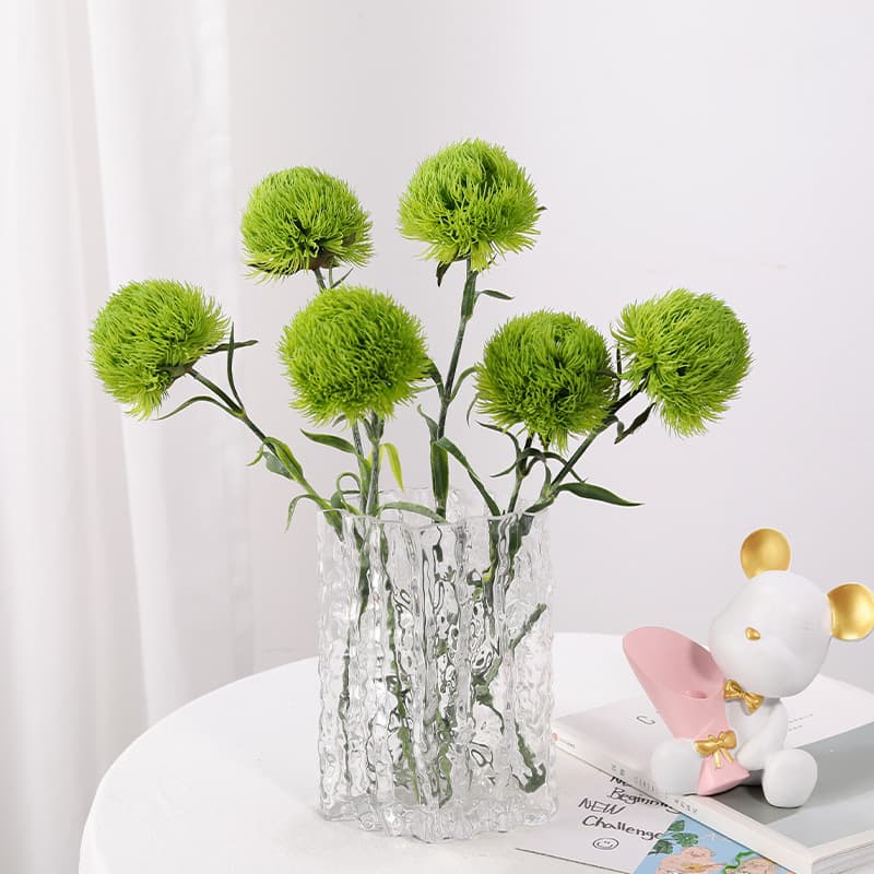 Artificial Fruit Green Stone Bamboo Nordic Plant Home Decoration Wedding Arrangement Indoor Floral Fake Flowers