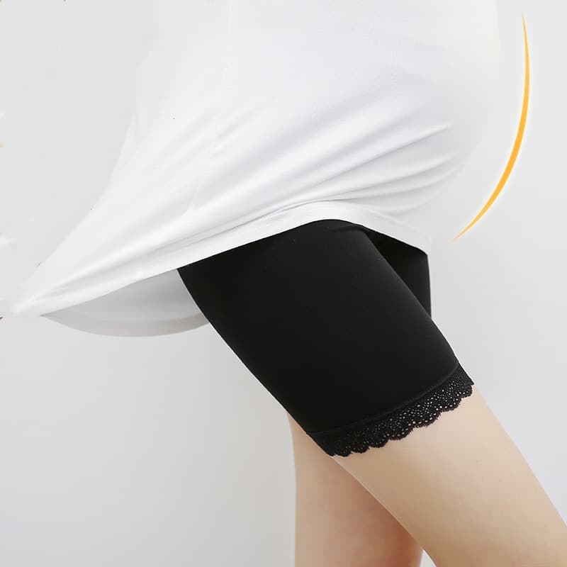 2021 New Maternity Bottoming Shorts High Waisted Adjustable Anti-Lightening Boxer Briefs Thin Summer Maternity Underwear