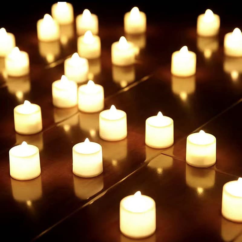 LED Electronic Candle Lamp Romantic Birthday Proposal Candle Romantic Courtship Confession