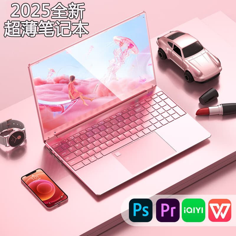 2025 Core 13th Gen i7 Level Thin and Light 15.6-inch 4K HD Screen Gaming Netbook Handheld Laptop