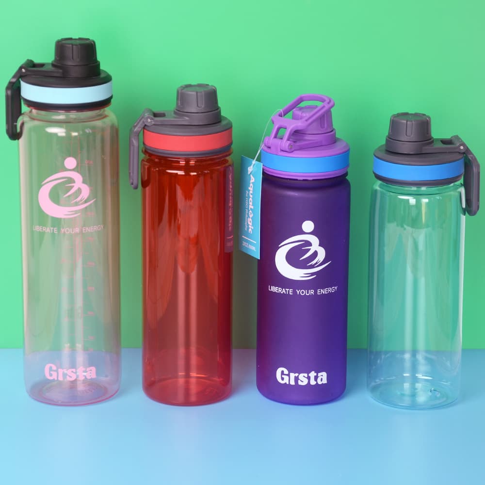 Customized tritan 700ml direct drinking plastic cup sports water cup with handle sports kettle space cup