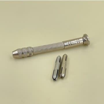 Hand Drill Pin Vise Manual Drilling Tool Reamer for Crafts, Jewelry, Watch Repair