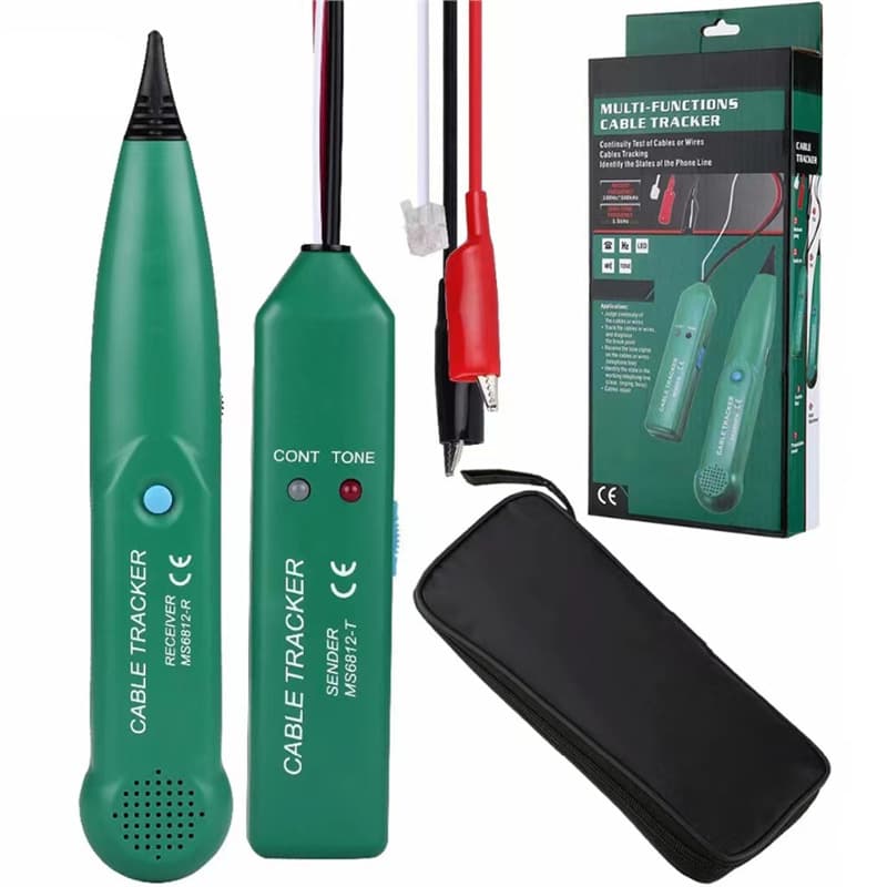 MS6812 Cable Tracer Tester Network Cable Line Finder Wire Tracker Detector