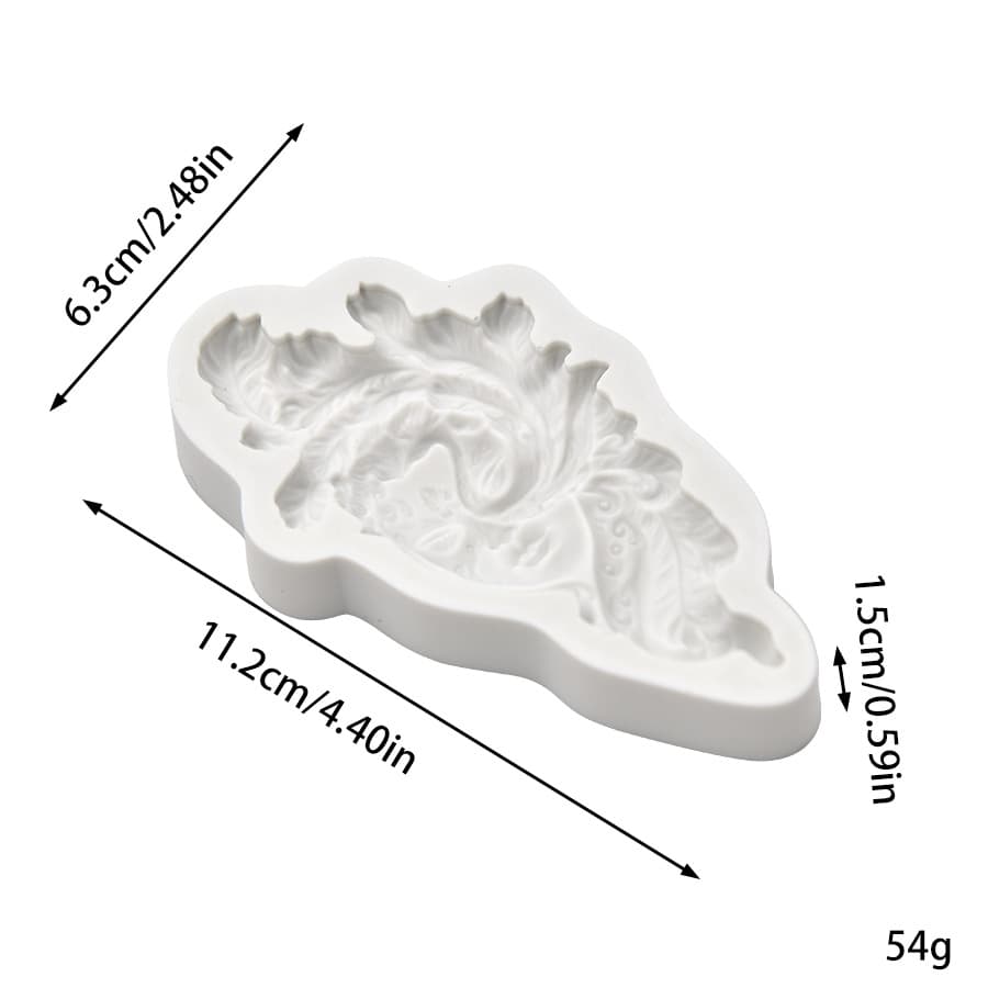 Butterfly Rose Bird Egg Goddess Statue Fondant Chocolate Relief DIY Candle Baking Cake Silicone Mold