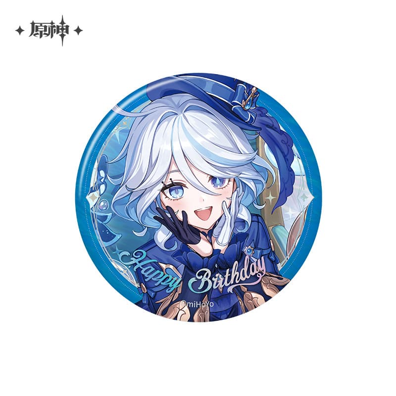 Genuine In Stock Genshin Impact Fated Day Q-Version Emoji Series Popular Columbina Furina Merchandise Official Goods
