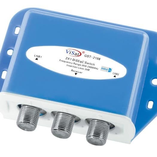 DiSEqC Switch 2.0 Version Signal Switching Switch 2-in-1-Out 2-to-1 Switch