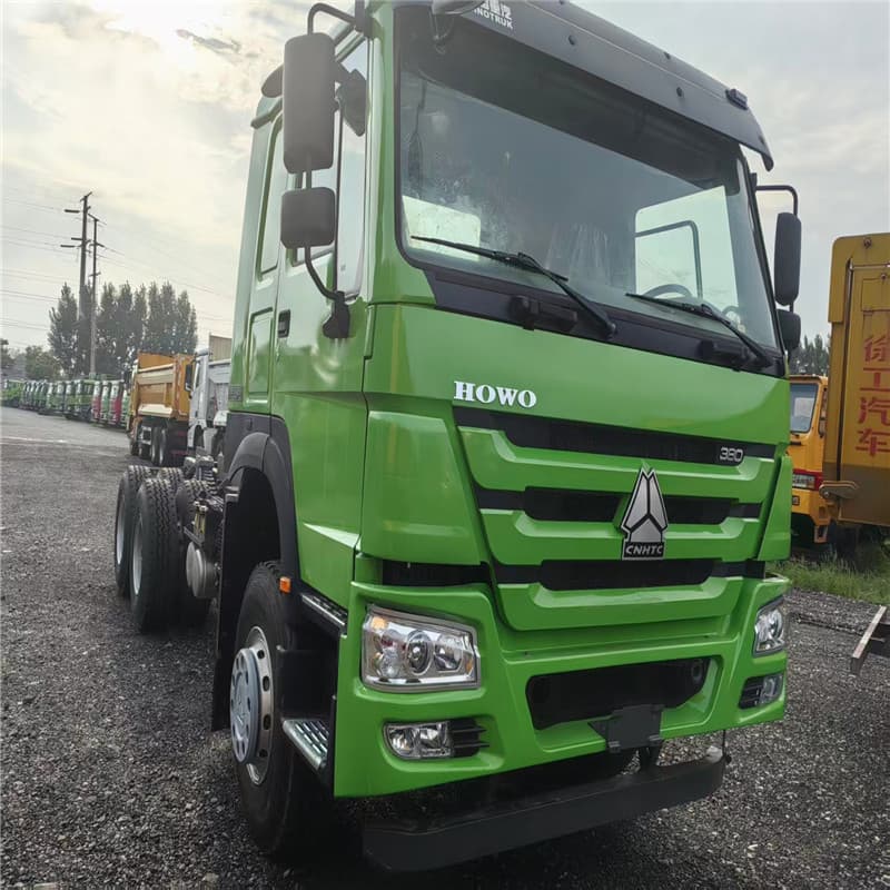 Export Second-hand Sinotruk HOWO Tractor Head, 371 380 HP Trailer Head, 6*4 HOWO Truck Head