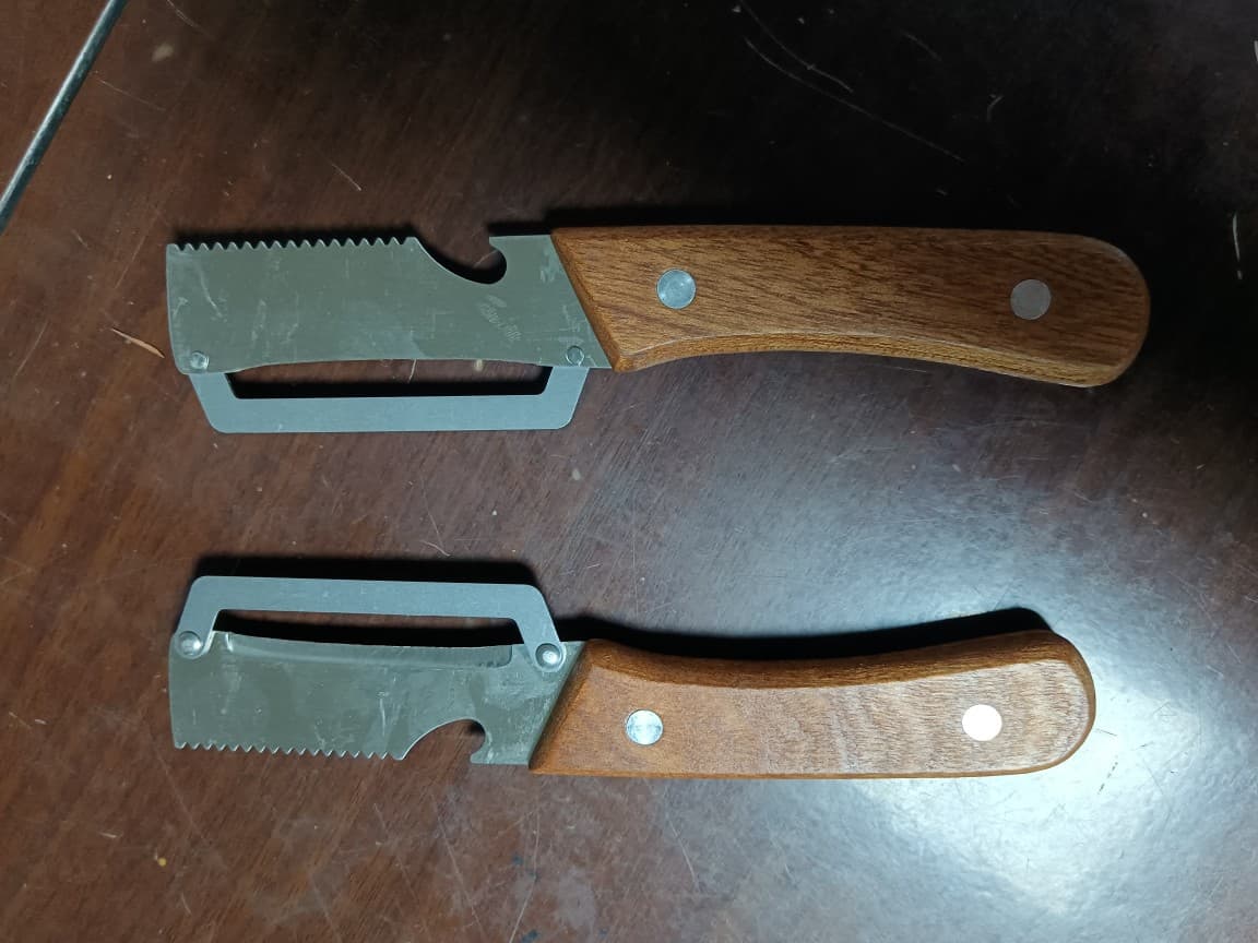 Multi-functional Peeler, Stainless Steel Scraper for Kitchen, Fruit Peeler, Sugarcane Knife, Fish Scale Scraper