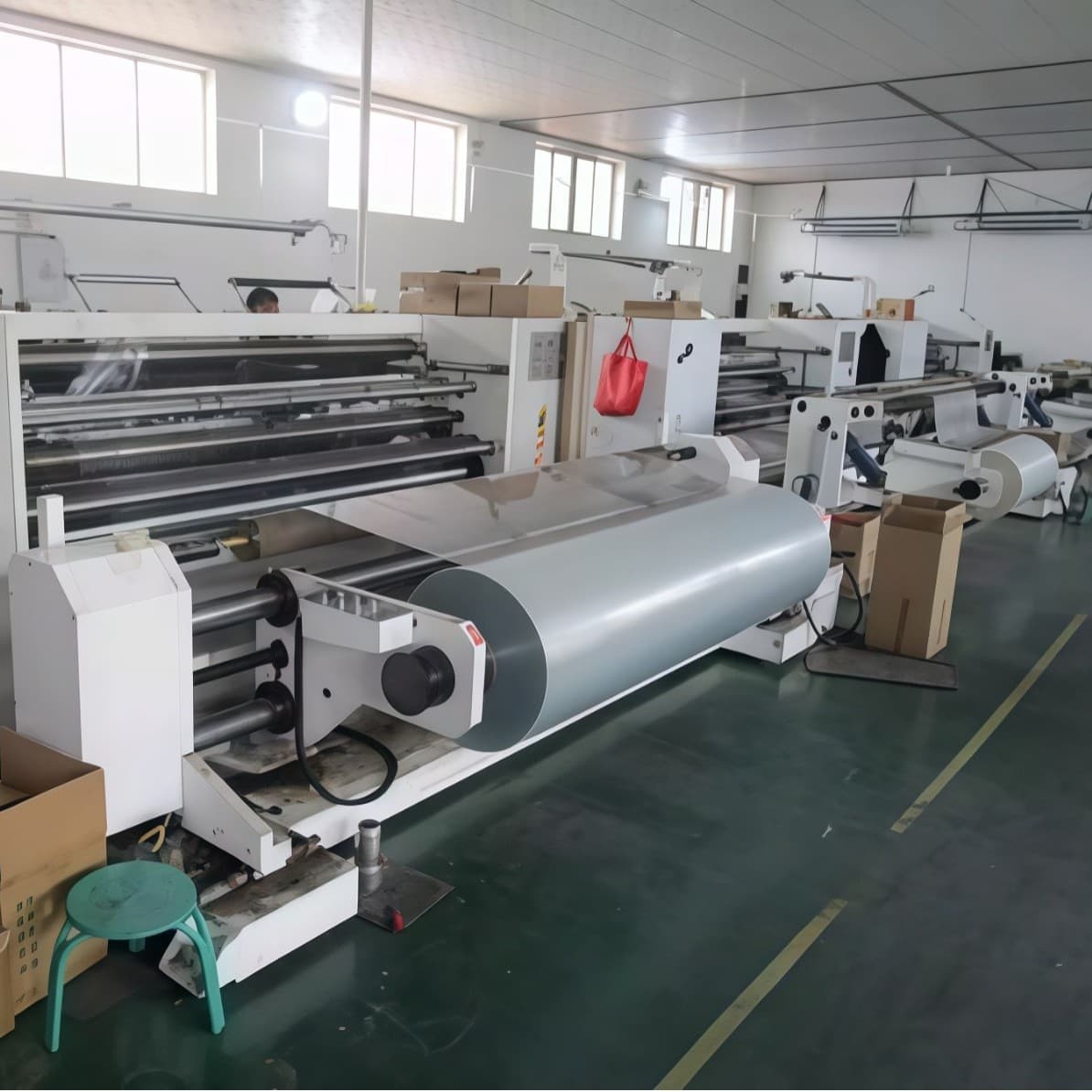 Factory supply transparent PET polyester film high temperature resistant BOPET film corona treatment printable slitting pet film