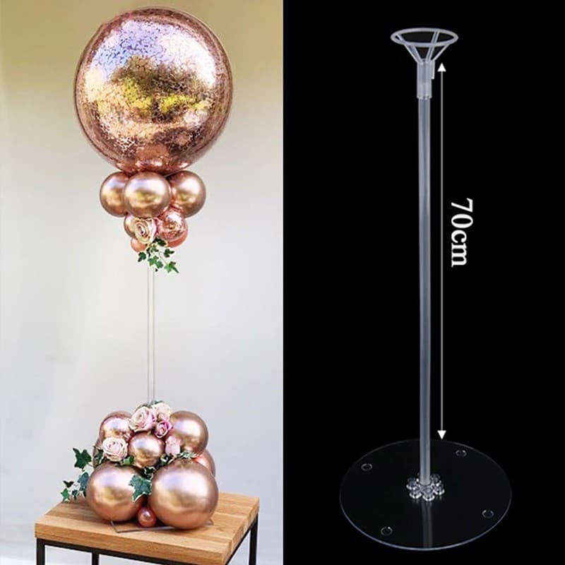 Table Floating Balloon Stick Birthday Decoration Hotel Table Decor Balloon Accessories Holder and Rod Acrylic Plastic Rod