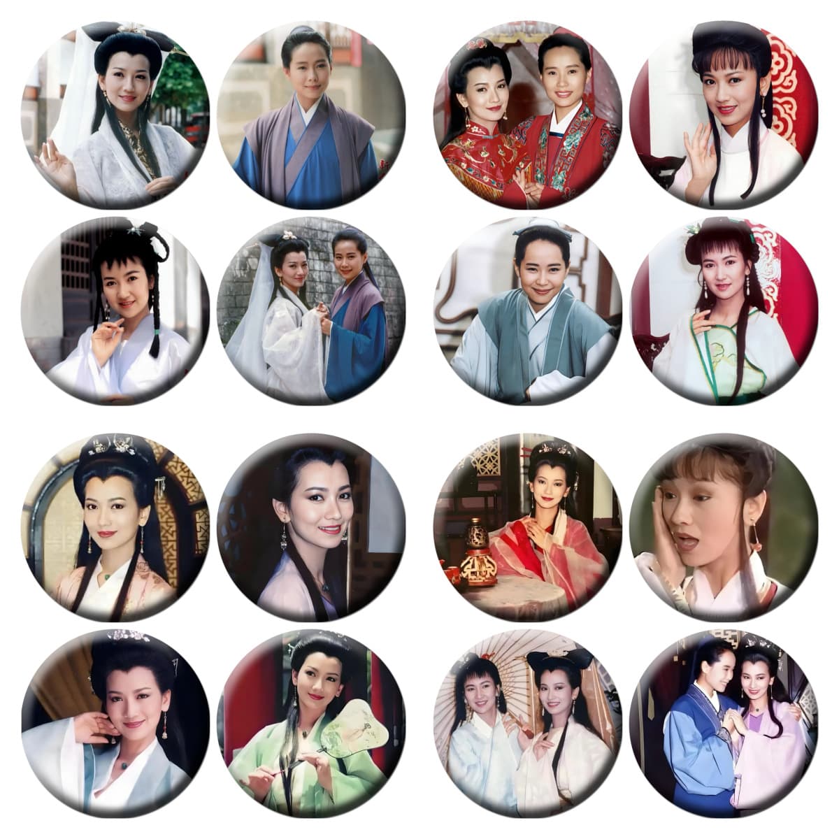 Ding Yuxi Star Merchandise Same Style Badge 58mm Pin Fridge Magnet Gift Box Set Fan Support Birthday Gift for Students