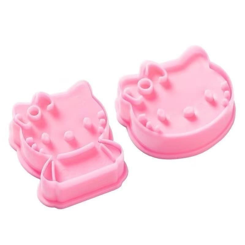 Snack Baking Tool Cartoon Cookie Mold Fruit Mold Kids 3D Cat 3D Watermelon Mold Kitty Cat