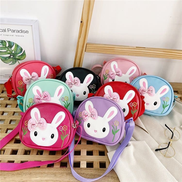 2024 Korean Style Girls' Crossbody Bag, Fashion Princess Baby Kindergarten Cute Shoulder Backpack