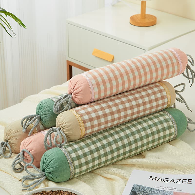 Factory Direct Buckwheat Hull Cylindrical Candy Pillow