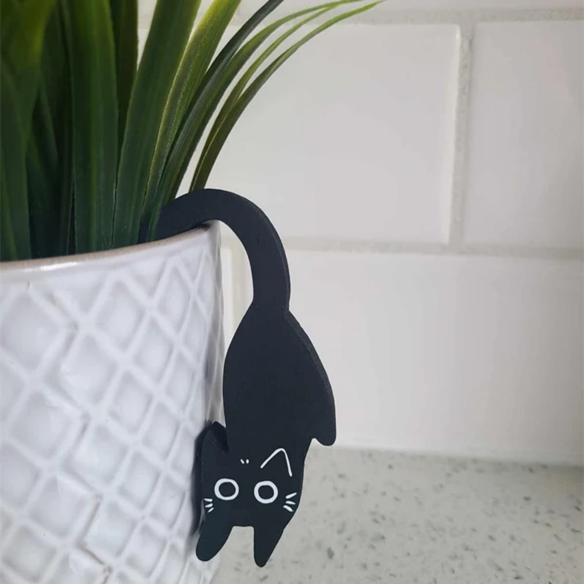 Cross-border Cat Plant Pot Hanger Garden Cat Plant Pot Accessories Hanging Planter Decoration