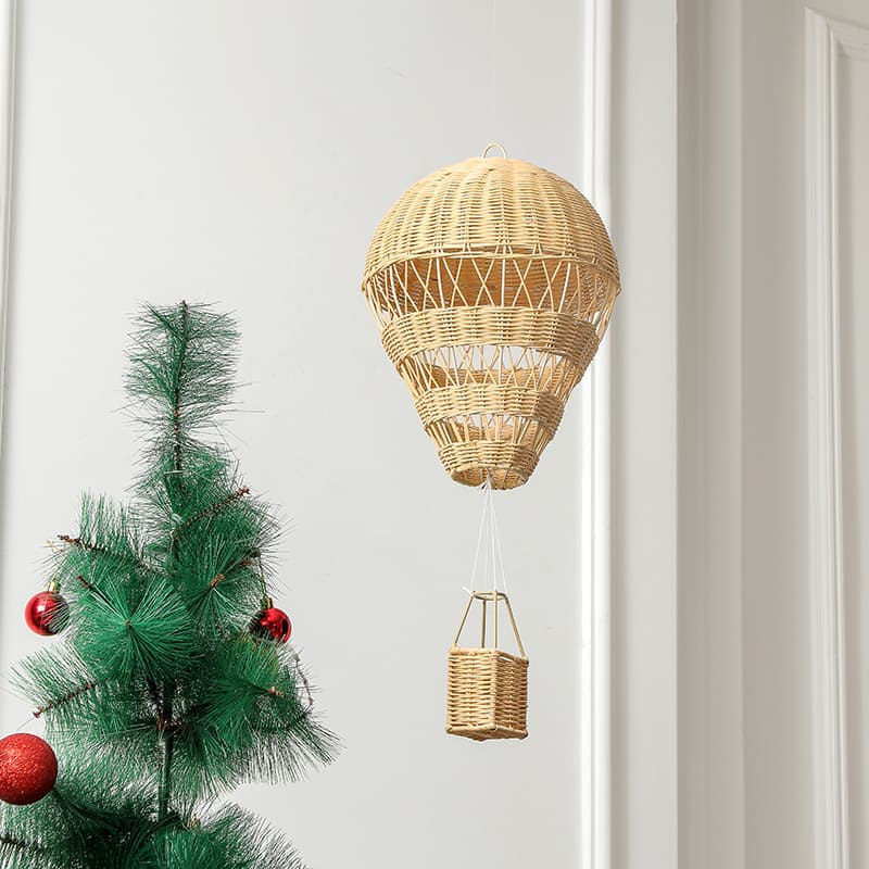 Ins Style Handmade Woven Vine Balloon Children's Room Kindergarten Photography Studio Home Decor Supplies