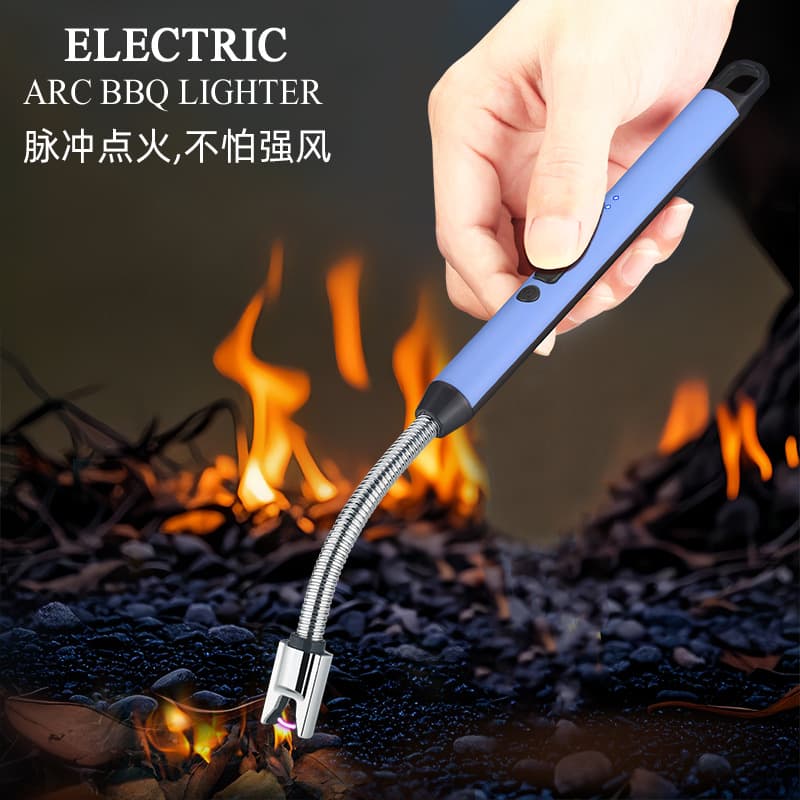 Portable pulse igniter electronic rechargeable lighter gas stove aromatherapy candle ignition stick multi-function lighter