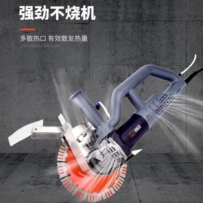 Brushless Grooving Machine Lightweight High-Power Cutter, Boda Same Model Concrete Accessories 3200W, Water and Electricity Modification Wholesale