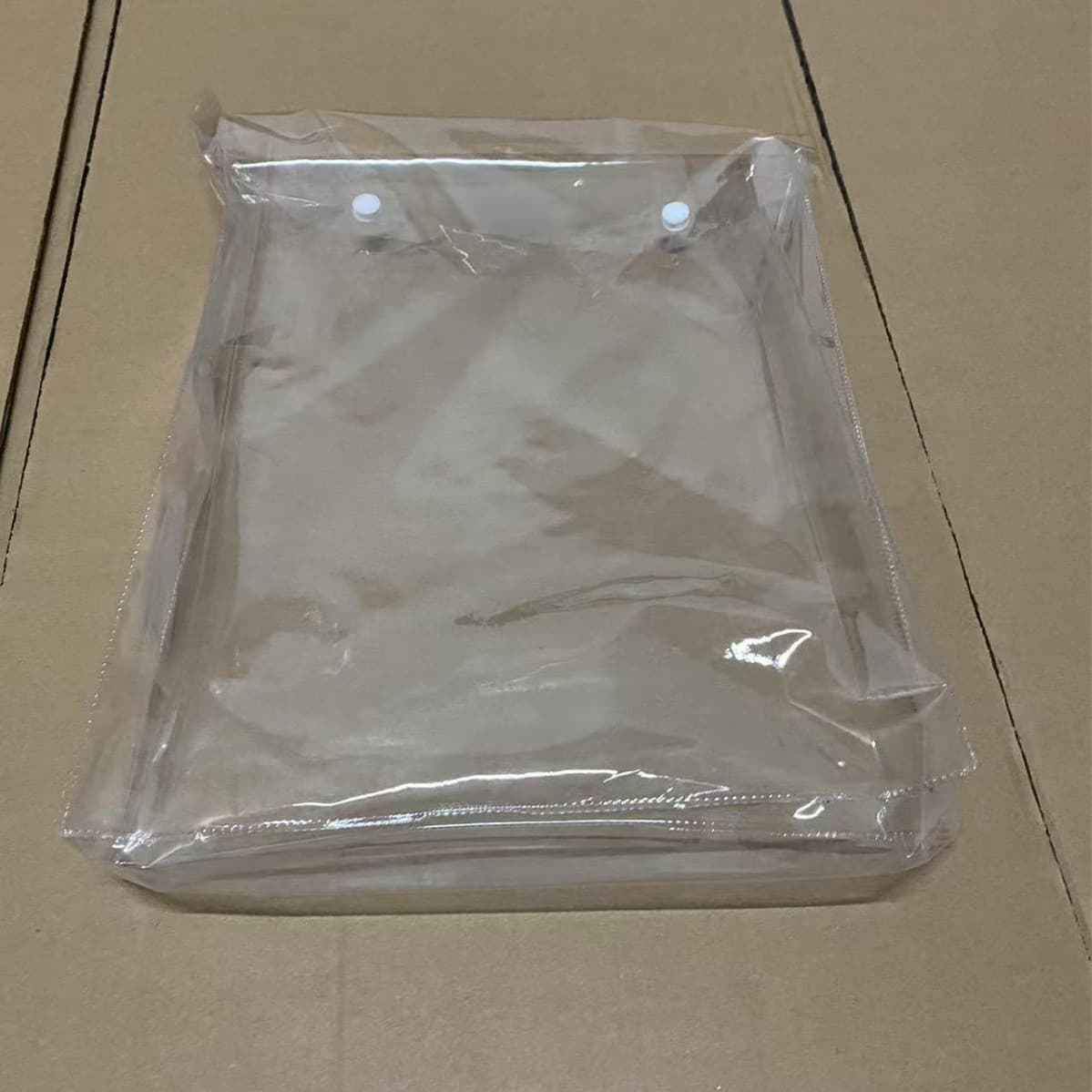 PVC Transparent Four-Piece Set Packaging Bag, Handbag for Bedding, Home Textile-Specific Duvet Cover and Fitted Sheet Outer Packaging Bag