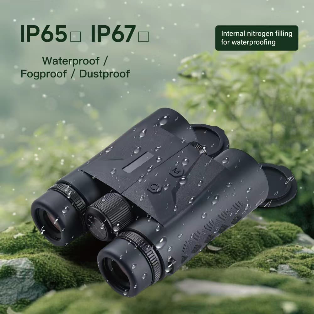10X Height Angle Binoculars Golf Rangefinder for Golf Hunting Laser Rangefinder