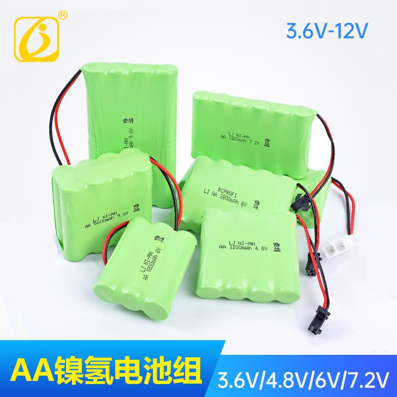 Jinlongjie AA5 Ni-MH Rechargeable Battery Pack 3.6V 4.8V 6V 7.2V 8.4V 9.6V 12V M/X Type