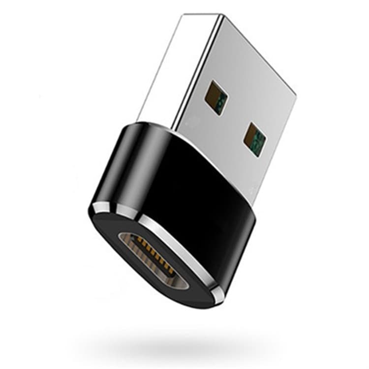 Type-C female to USB PD fast charging data cable for mobile phones and tablets, car USB charging head, OTG adapter