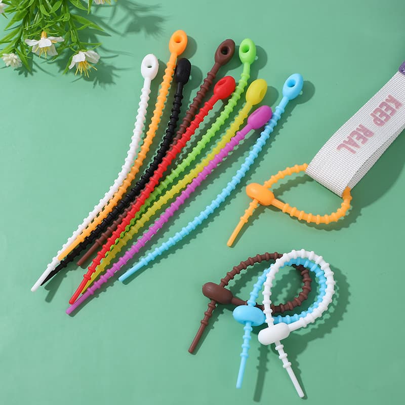 DIY Nylon Cable Ties, Silicone Cable Ties, Keychains, Jewelry, Bags, Blind Box Pendants, Data Ropes, Cable Winders