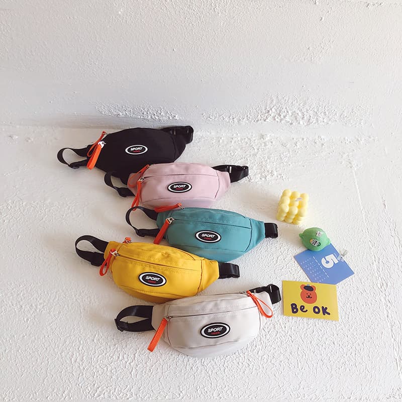 New summer children's bag, sporty style, boys' crossbody chest bag, casual and trendy, little boy's shoulder bag.