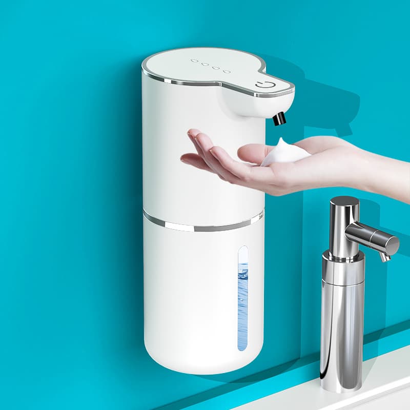 New automatic induction soap dispenser automatic hand sanitizer machine foam soap dispenser wall-mounted automatic induction mobile phone washing machine