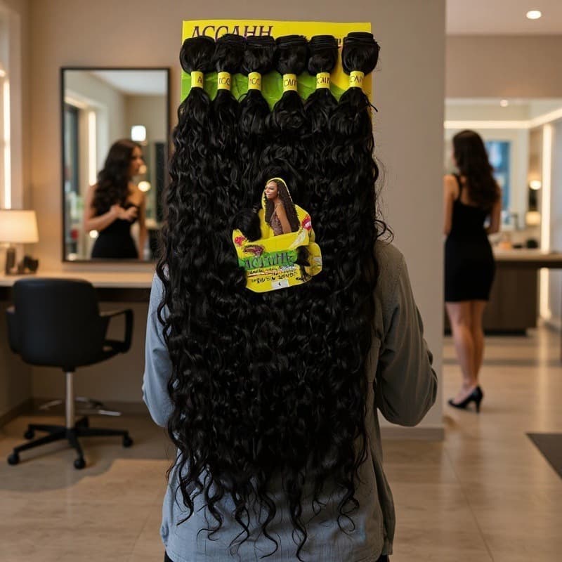 Bundle Hair Weft Wendy Hair Curly Hair Long Curly Malaysian Curly