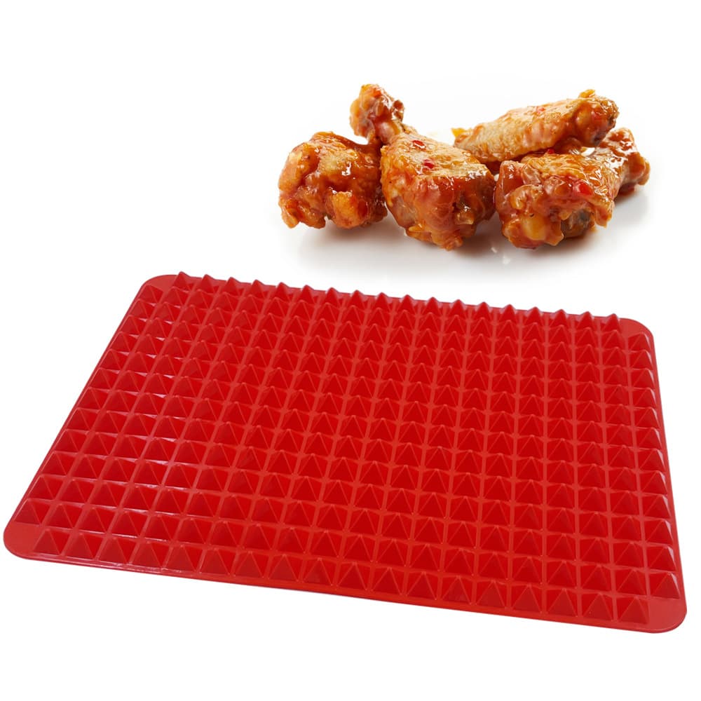 Cross-Border Silicone Pot Pad Heat Insulation Mat Multifunctional Microwave Oven Roast Chicken Pad Silicone Pyramid Baking Mat