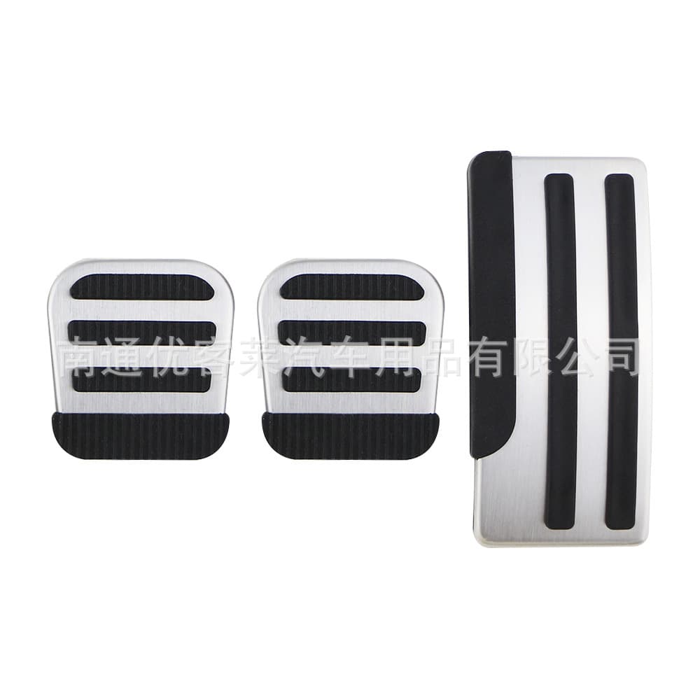Anti-slip stainless steel car accelerator pedal modification accessory for Nissan Navara Frontier Terra