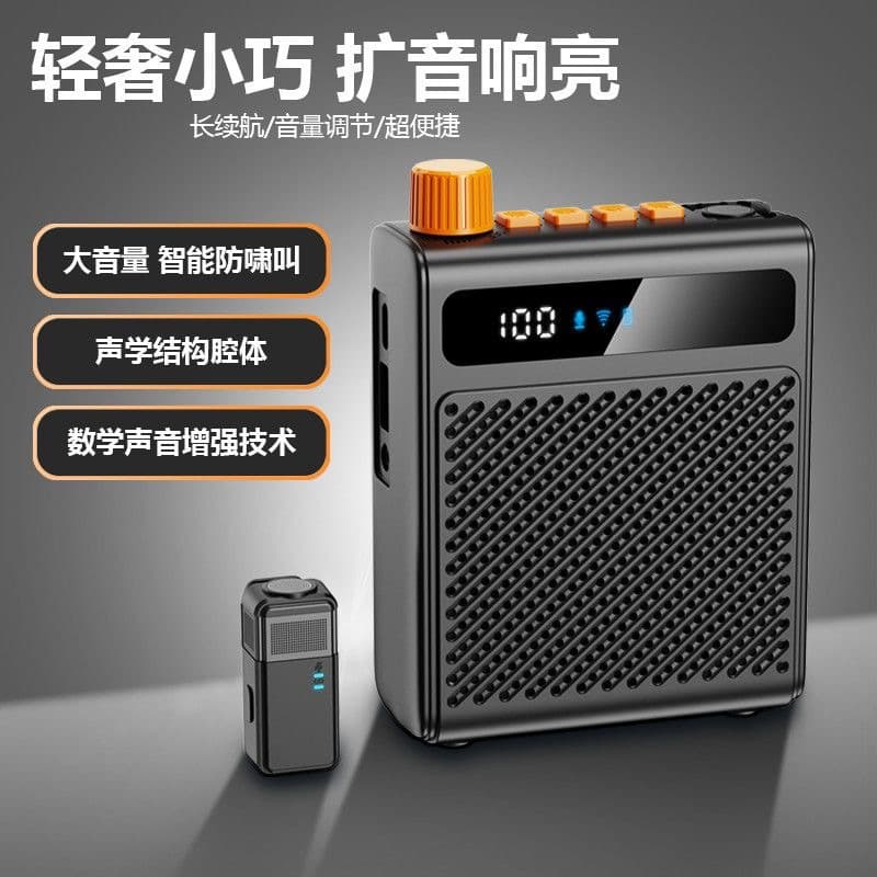 New Wireless Microphone and Amplifier for Teachers, Tour Guides, Training, Outdoor Events, and Mall Promotions