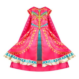 Jasmine Red Dress European American Export Cross-border Girls Aladdin Jasmine Princess Dress New Style
