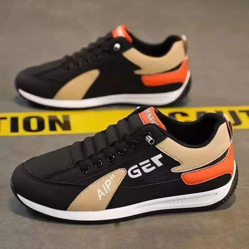 Men's 2025 Spring and Autumn New Versatile Comfortable Casual Shoes, Color-Blocking Trendy Sneakers for Young and Middle-Aged Men, Student Skate Shoes