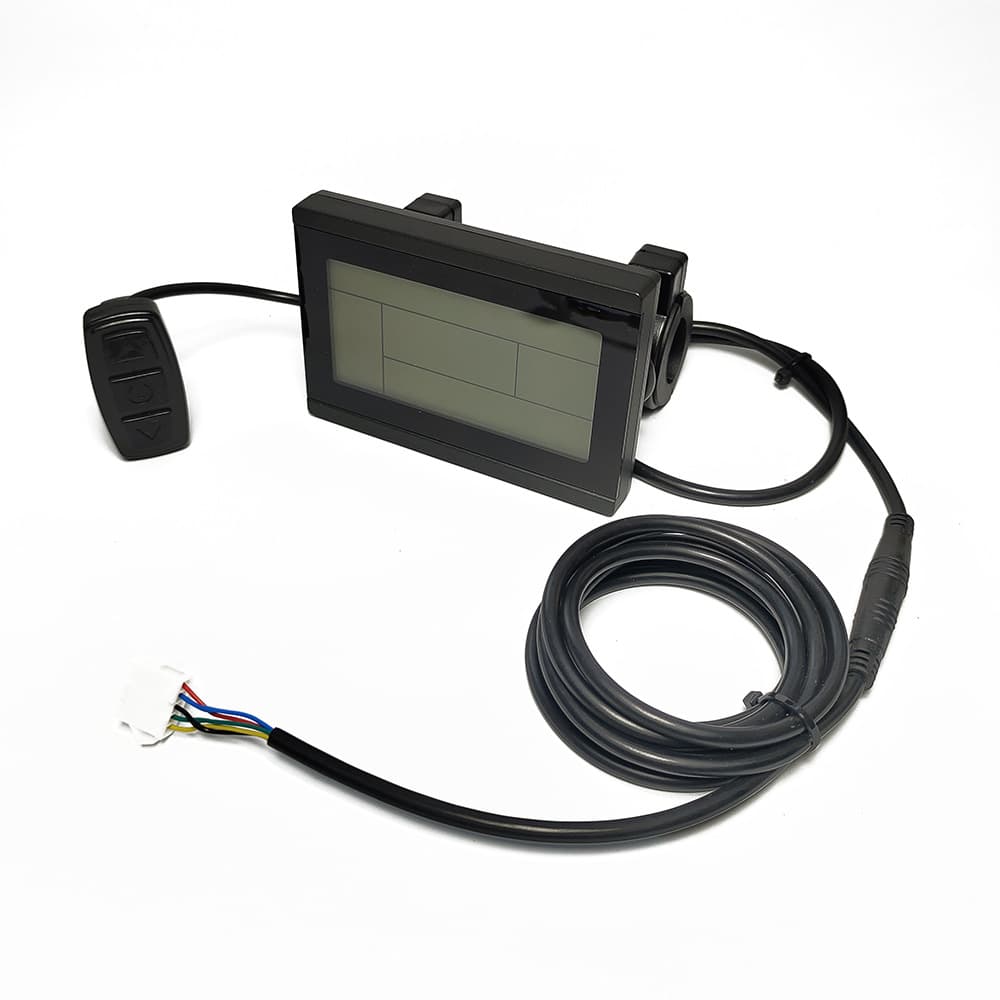 Yibai Kuantum 24V 36V 48V KTLCD3 Display LCD Screen Meter Waterproof Cable SM Version