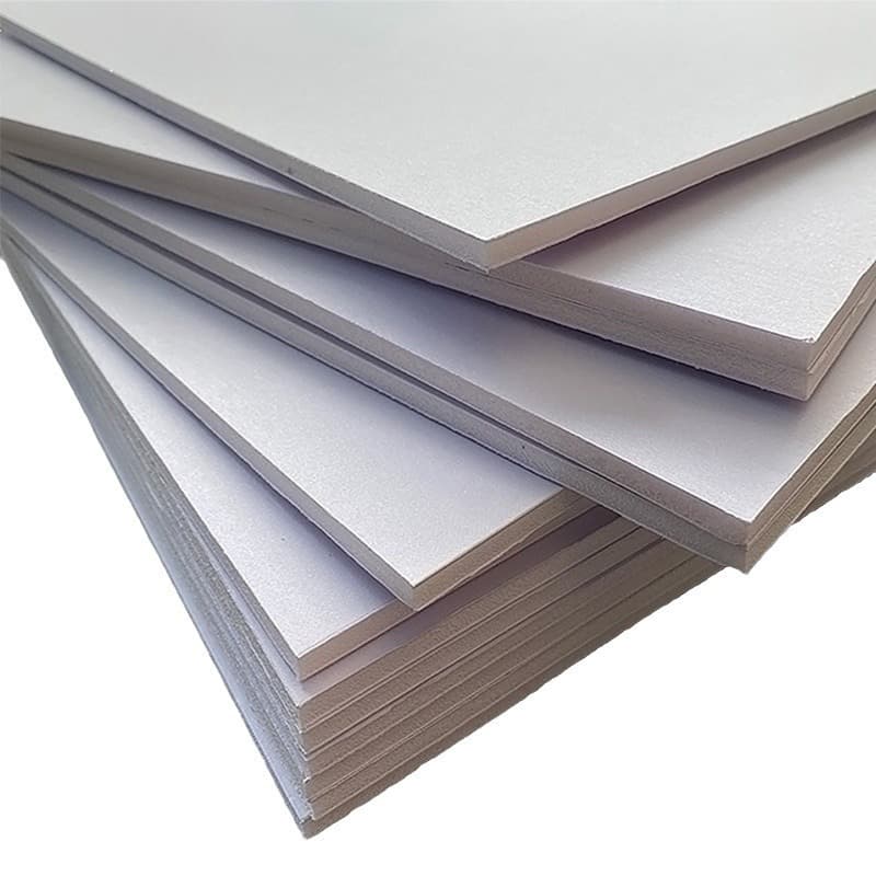 Factory supply 157g copper board paper KT board white cardboard 5mm10mm