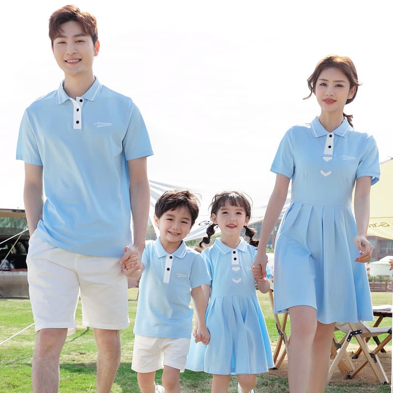 Academic Style Mother-Child Dress Summer New Trendy Sibling Outfit 2026