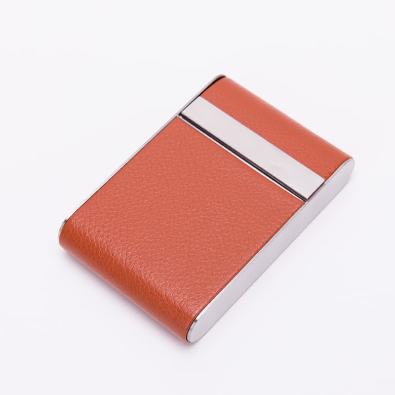 Cigarette Case for 30 Cigarettes, Large Capacity, Slim Extended Cigarette Case, Leather Large Cigarette Case, Smoking Set for Men and Women, Slim Cigarettes