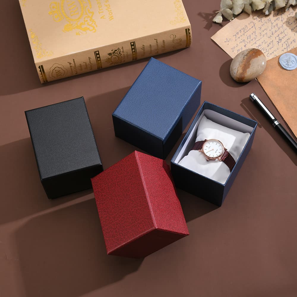 Fashionable Exquisite Jewelry Gift Box Watch Bracelet Packaging Box Premium Quality Paperboard Sales Terminal Packaging Box